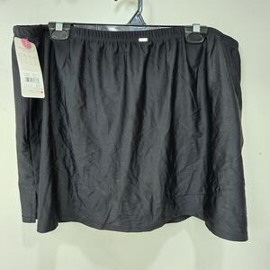 Krista Black Skirt Swim Suit Bottoms Size 2x